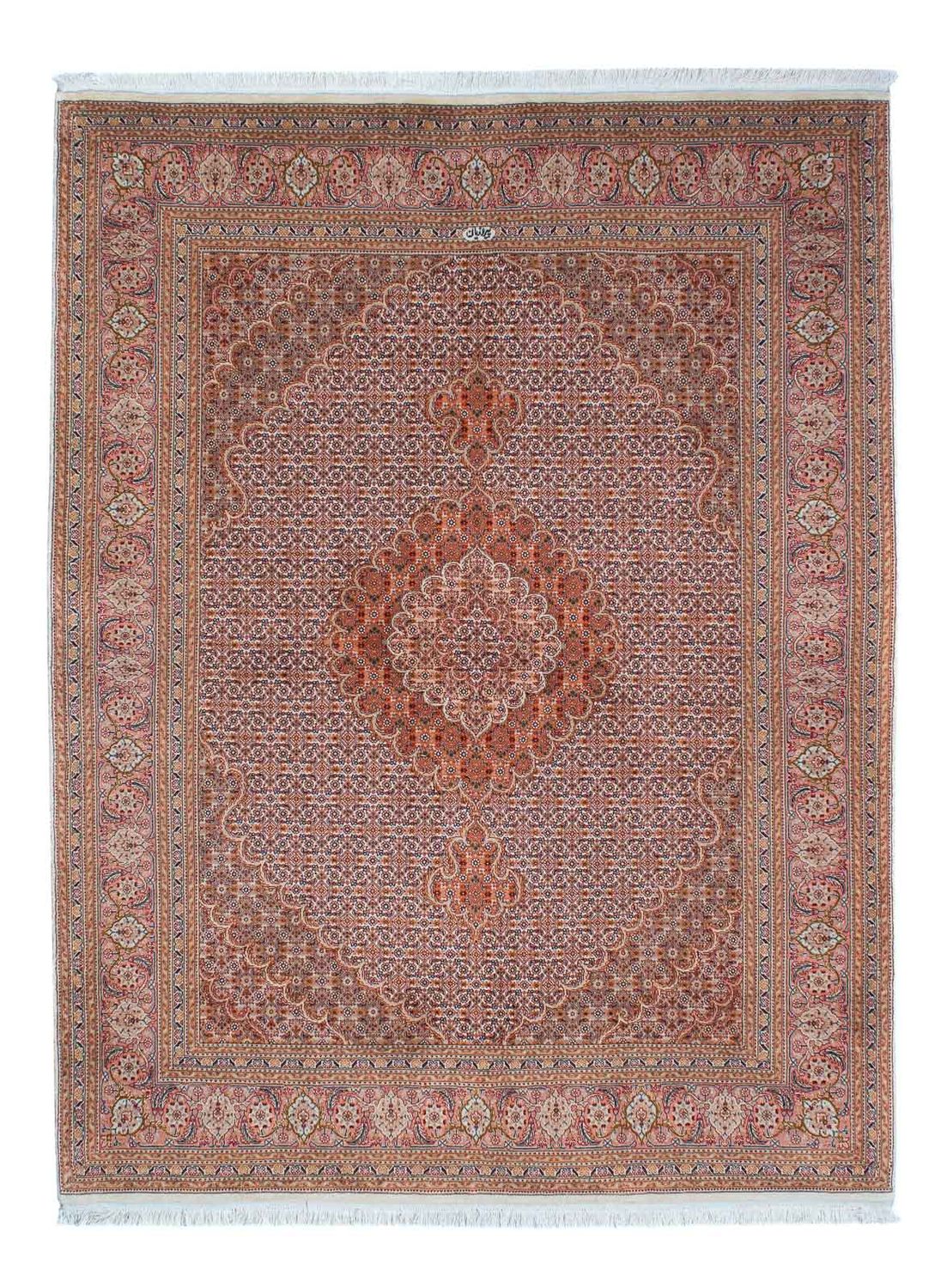 Tappeto Persero - Tabriz - 202 x 150 cm - rosso chiaro