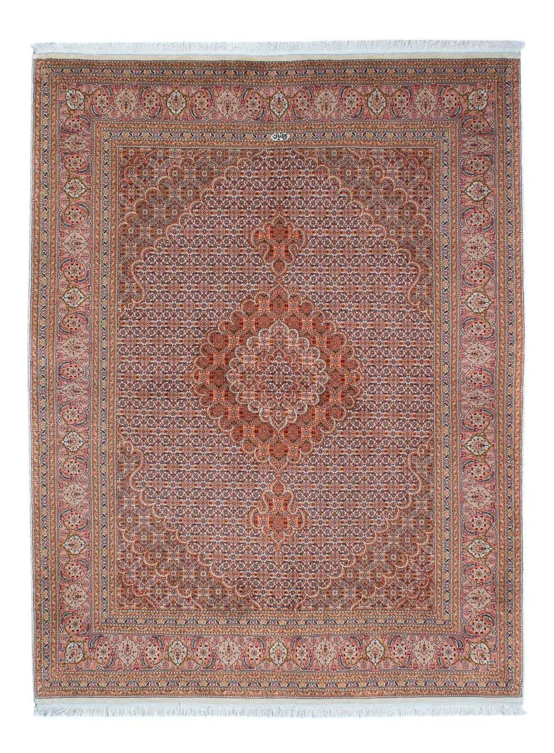 Tappeto Persero - Tabriz - 202 x 150 cm - rosso chiaro