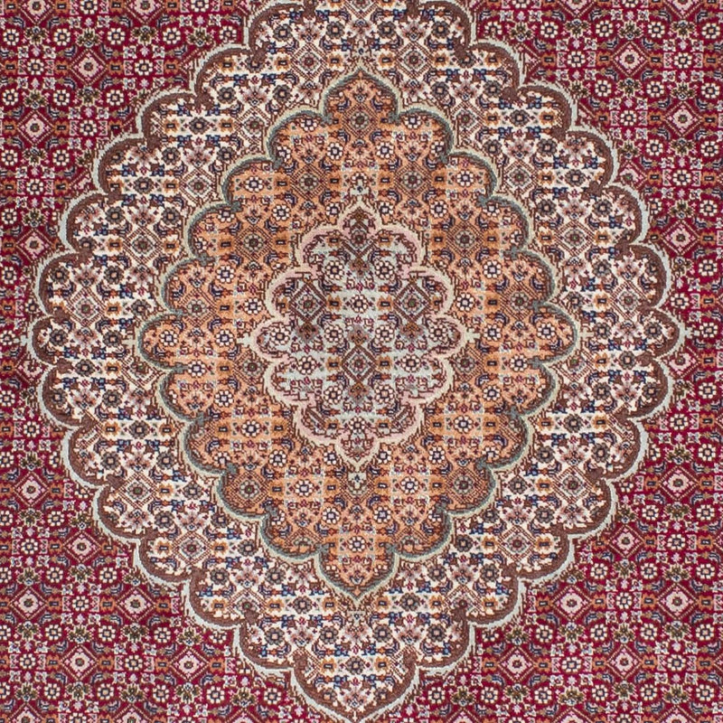 Tappeto Persero - Tabriz - 192 x 155 cm - rosso chiaro