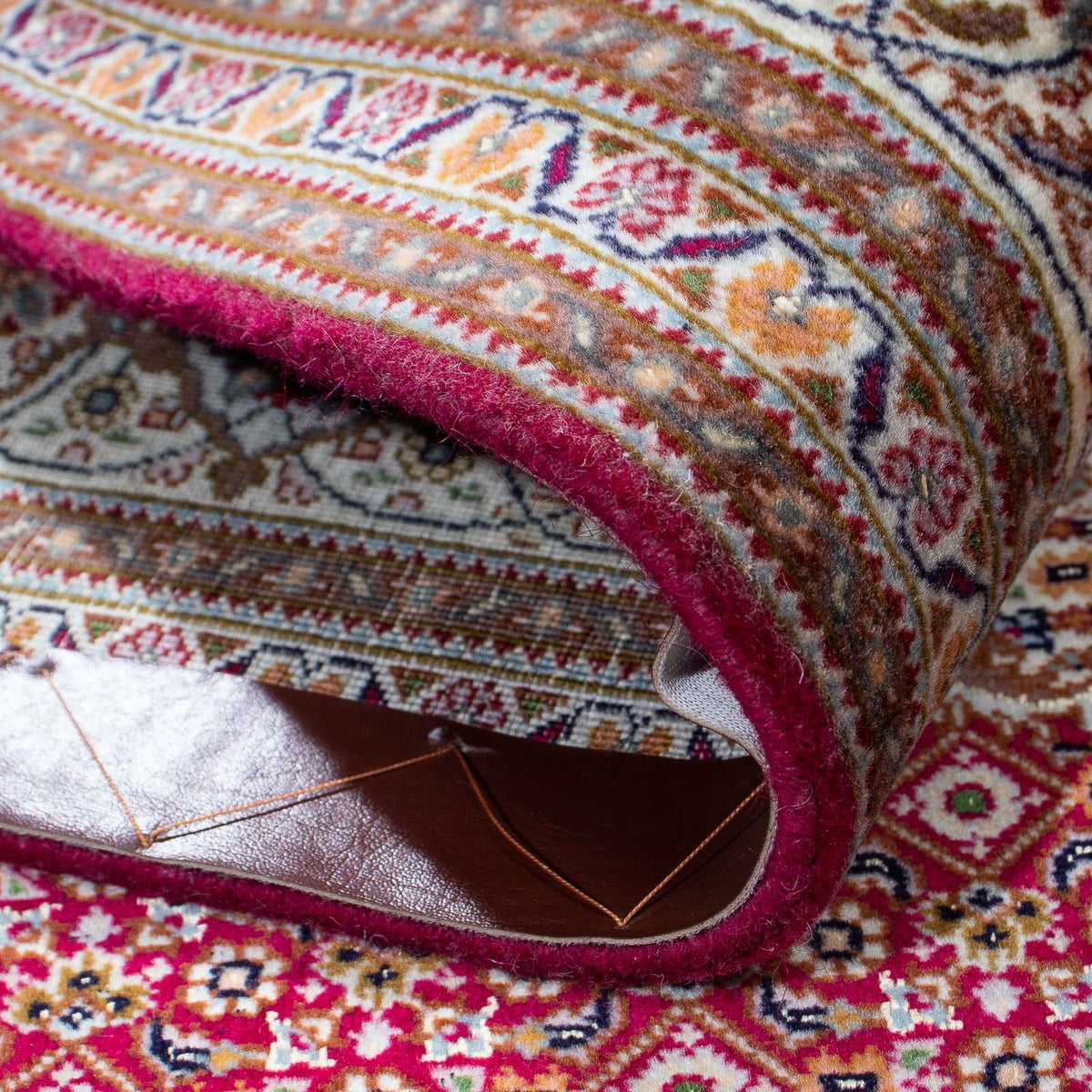 Tappeto Persero - Tabriz - 192 x 155 cm - rosso chiaro