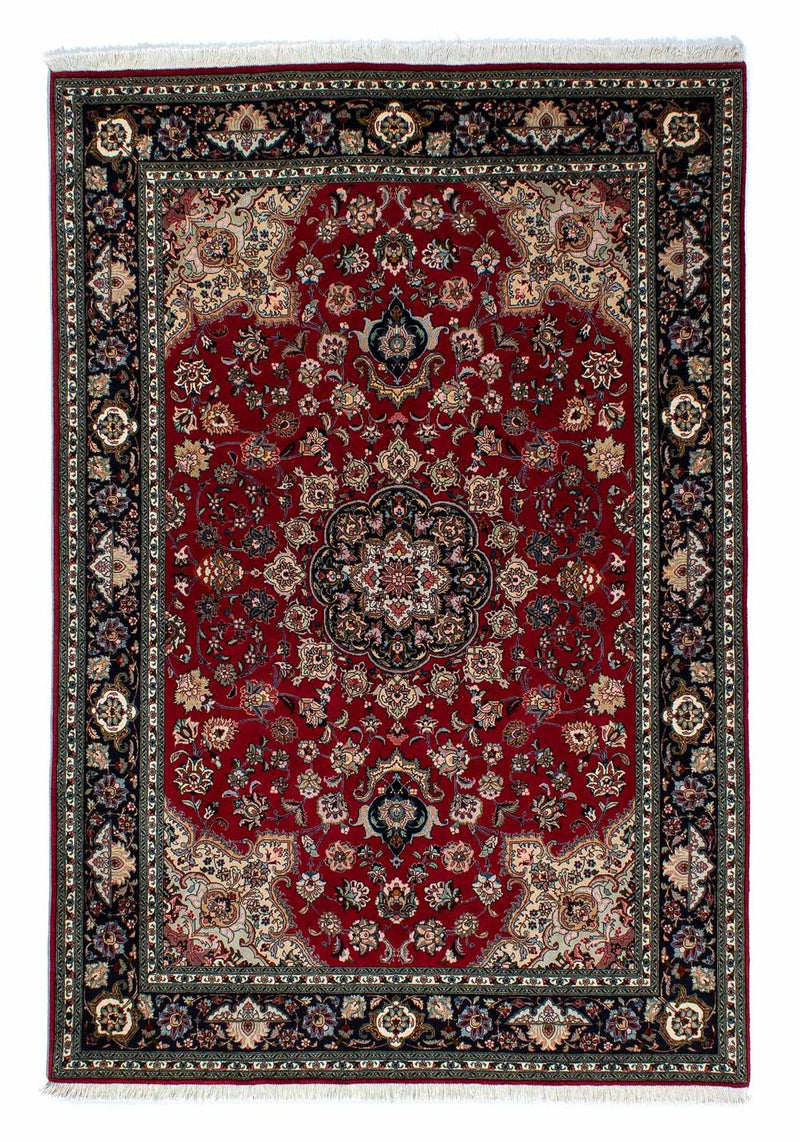 Tappeto Persero - Tabriz - Reale - 212 x 149 cm - rosso scuro