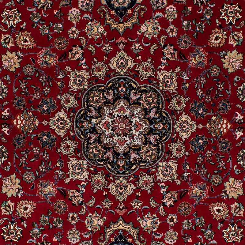 Tappeto Persero - Tabriz - Reale - 212 x 149 cm - rosso scuro