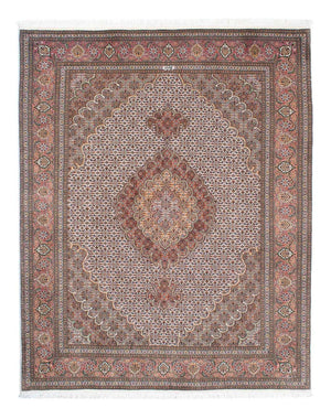 Tappeto Persero - Tabriz - 198 x 152 cm - marrone chiaro