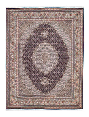 Tappeto Persero - Tabriz - 205 x 156 cm - marrone chiaro