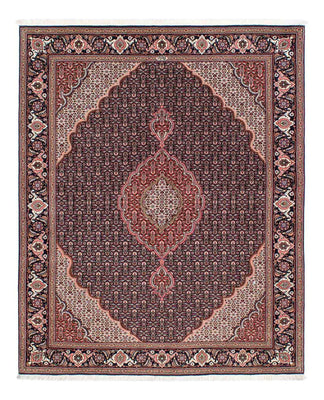 Tappeto Persero - Tabriz - 194 x 154 cm - marrone chiaro