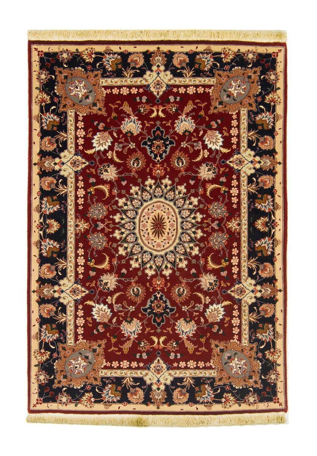 Tappeto Persero - Tabriz - Reale - 148 x 102 cm - rosso