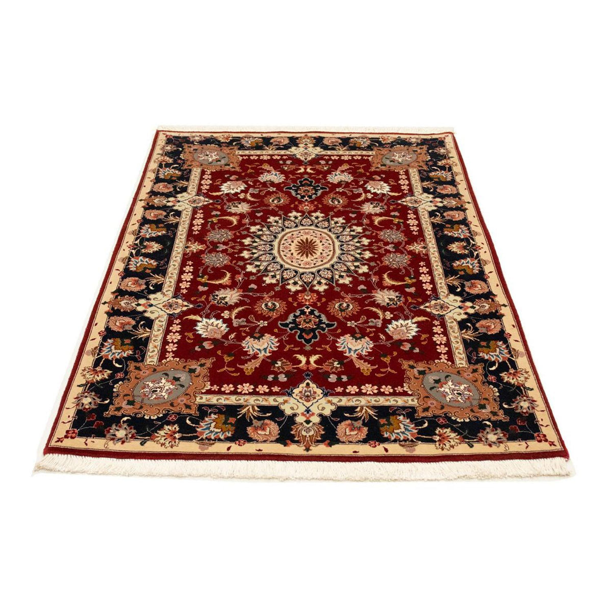 Tappeto Persero - Tabriz - Reale - 148 x 102 cm - rosso