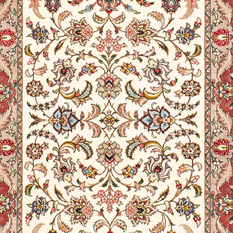 Tappeto corsia Tappeto Persero - Tabriz - Reale - 297 x 73 cm - beige