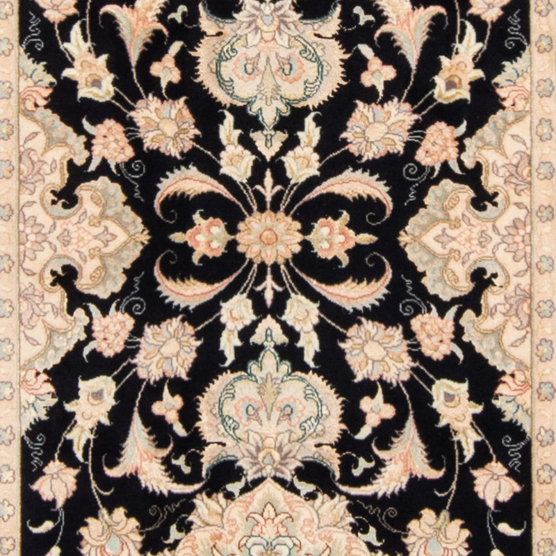 Tappeto corsia Tappeto Persero - Tabriz - Reale - 417 x 87 cm - blu scuro