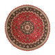 Tabriz - 50 Raj Tappeto 253x253cm - Tappeto persiano