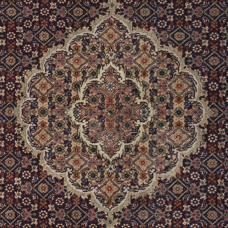 Tappeto Persero - Tabriz - Reale - 88 x 66 cm - blu scuro