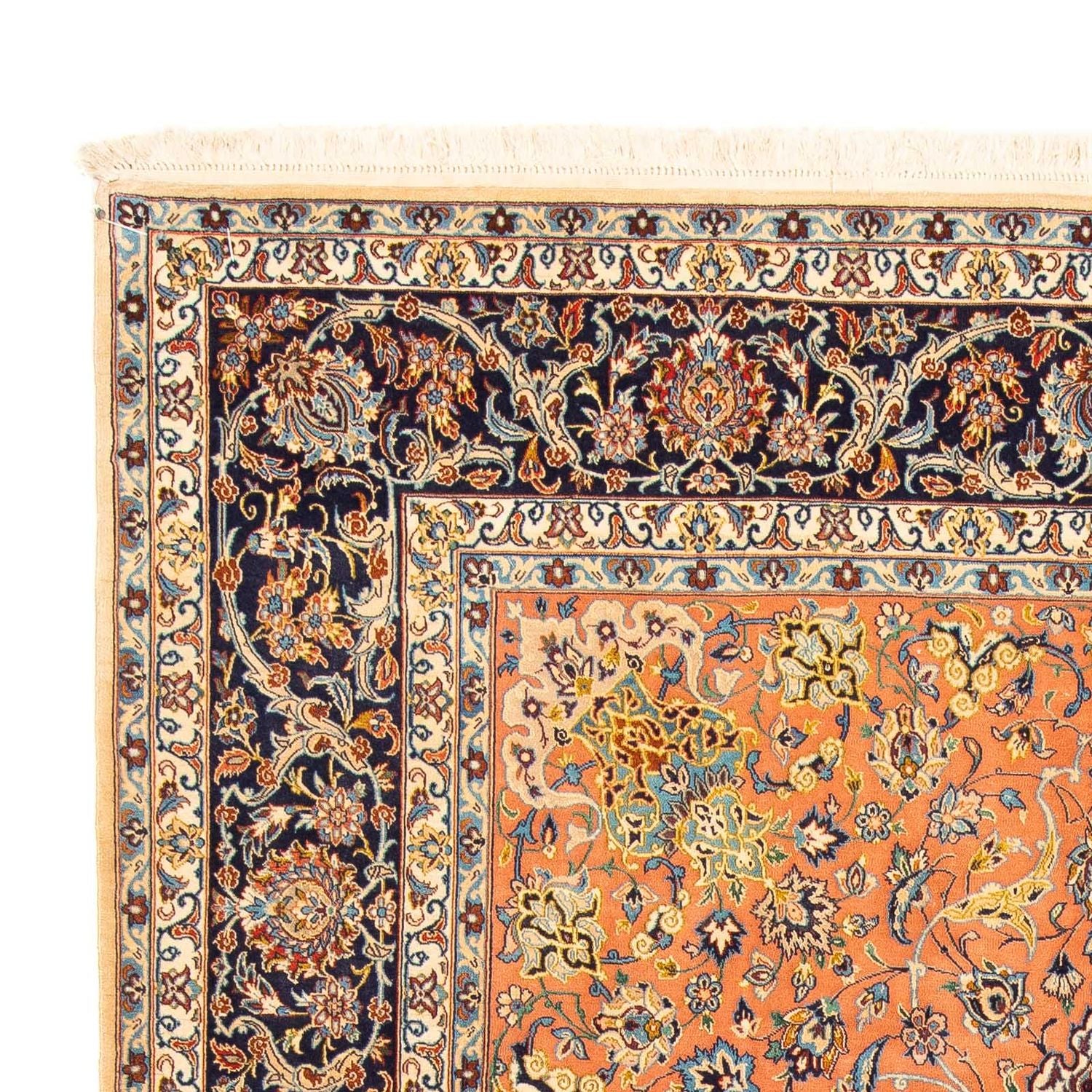 Tappeto Persero - Isfahan - Premio - 302 x 202 cm - marrone