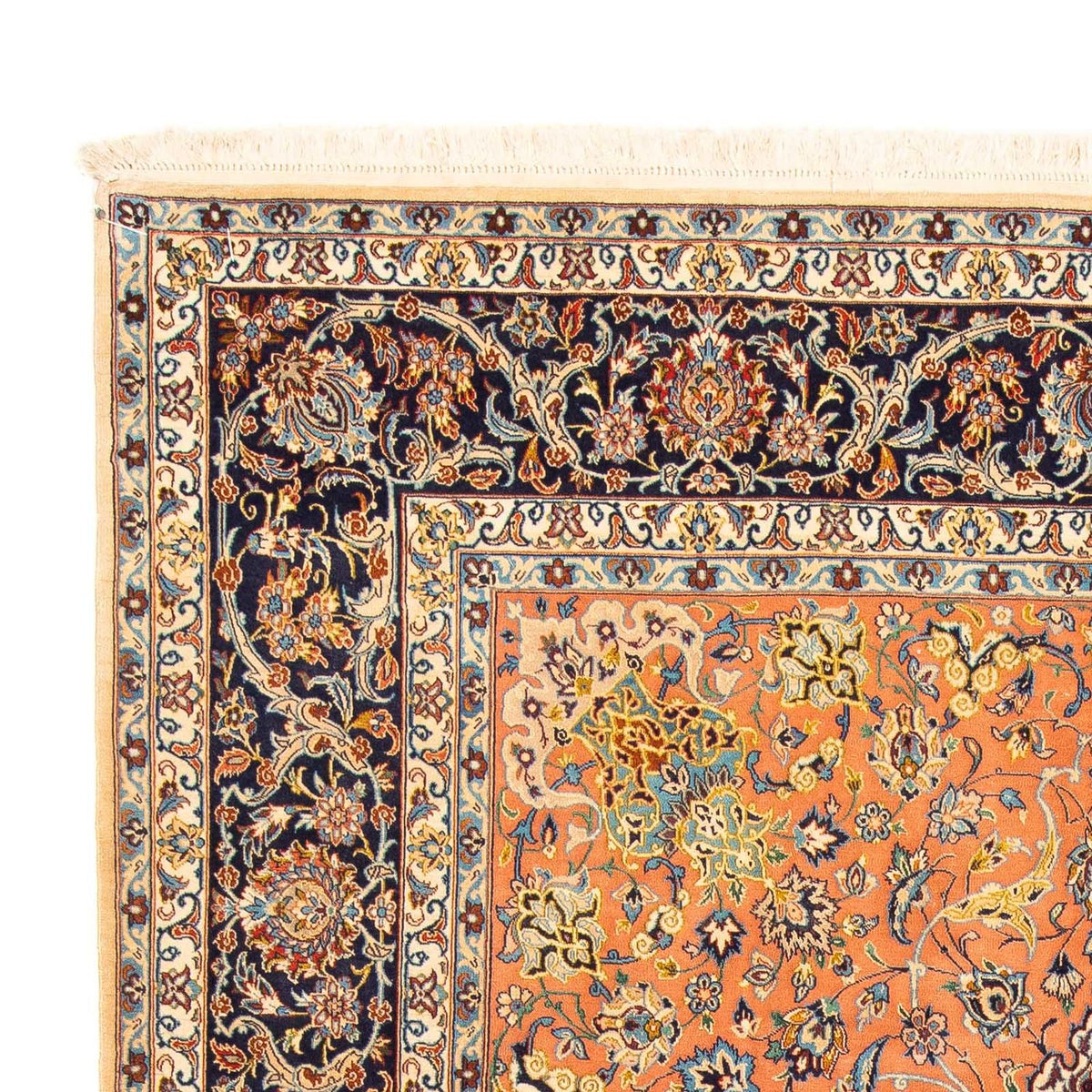 Tappeto Persero - Isfahan - Premio - 302 x 202 cm - marrone