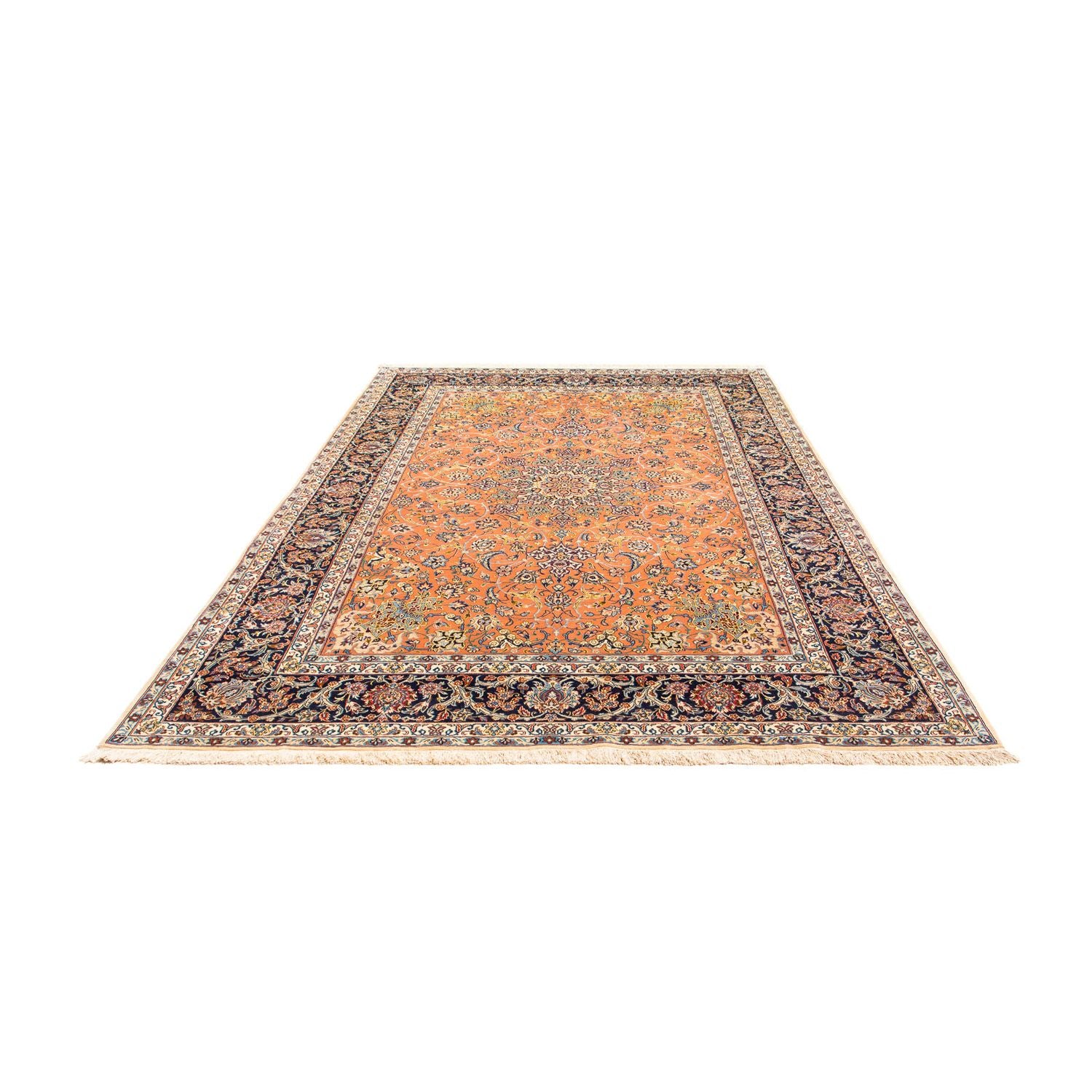Tappeto Persero - Isfahan - Premio - 302 x 202 cm - marrone