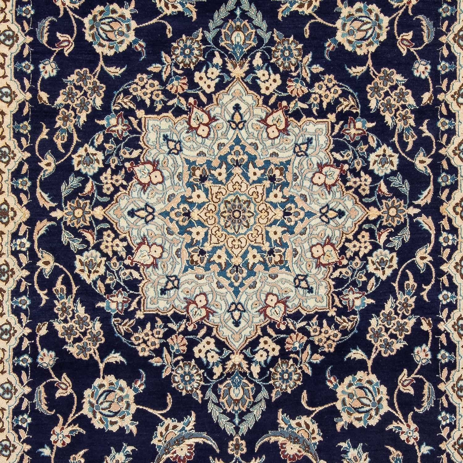 Tappeto Persero - Nain - Reale - 308 x 197 cm - blu scuro