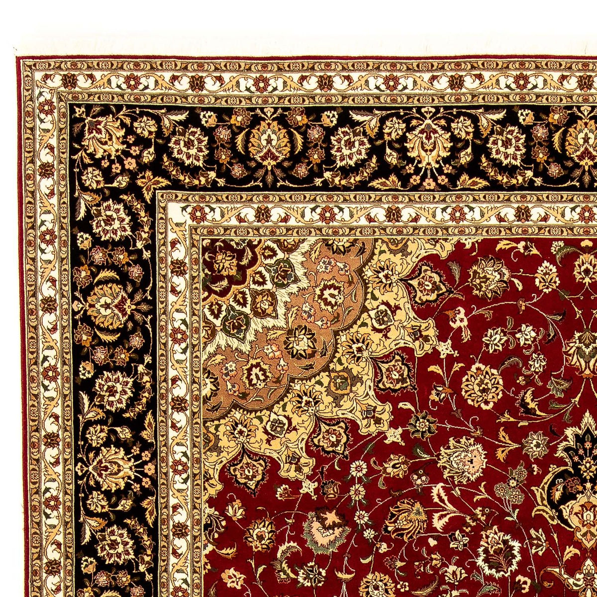 Tappeto Persero - Tabriz - Reale - 354 x 252 cm - rosso scuro