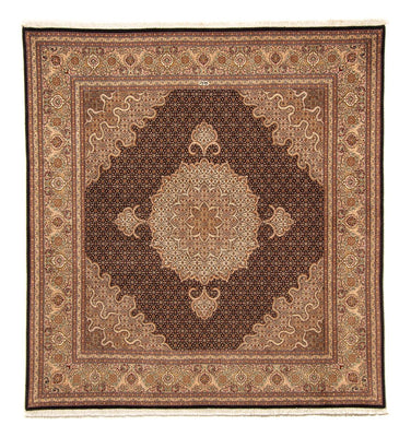 Tappeto Persero - Tabriz quadrato  - 210 x 200 cm - marrone chiaro