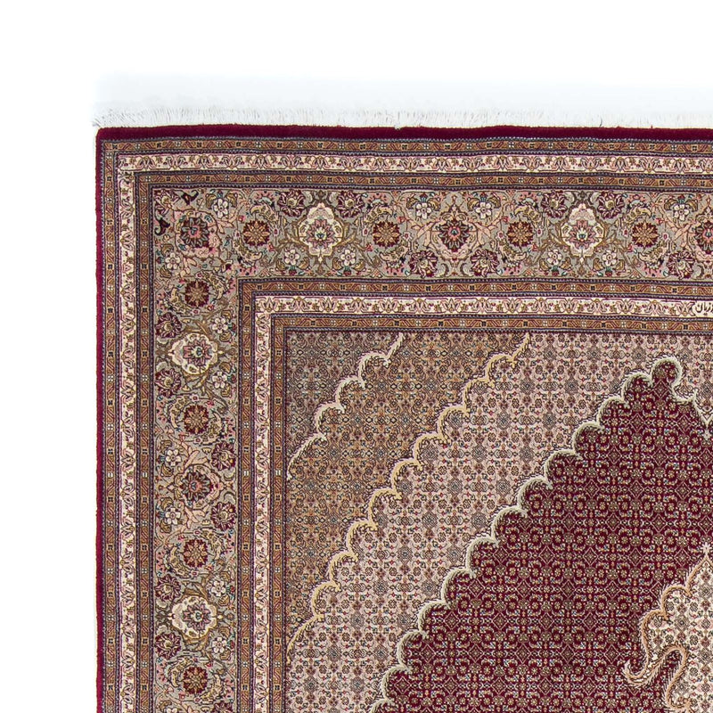 Tappeto Persero - Tabriz - 305 x 202 cm - rosso scuro