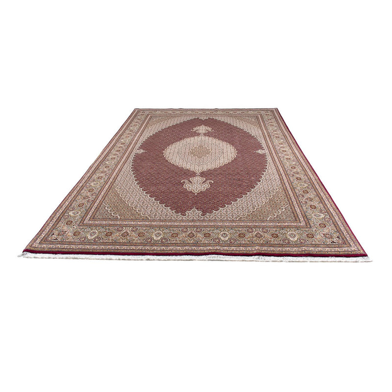 Tappeto Persero - Tabriz - 305 x 202 cm - rosso scuro