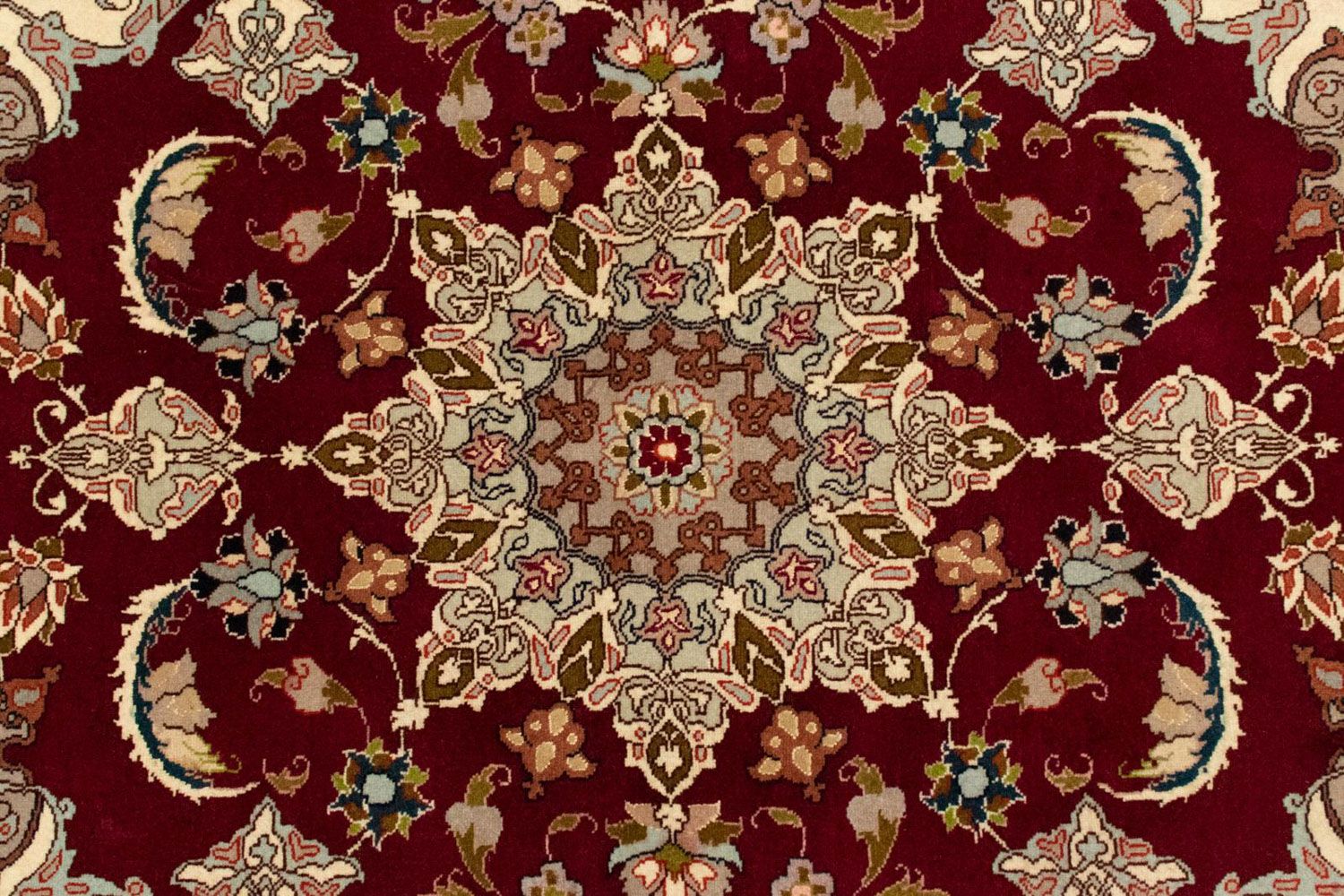 Tappeto Persero - Tabriz - Reale - 150 x 101 cm - rosso