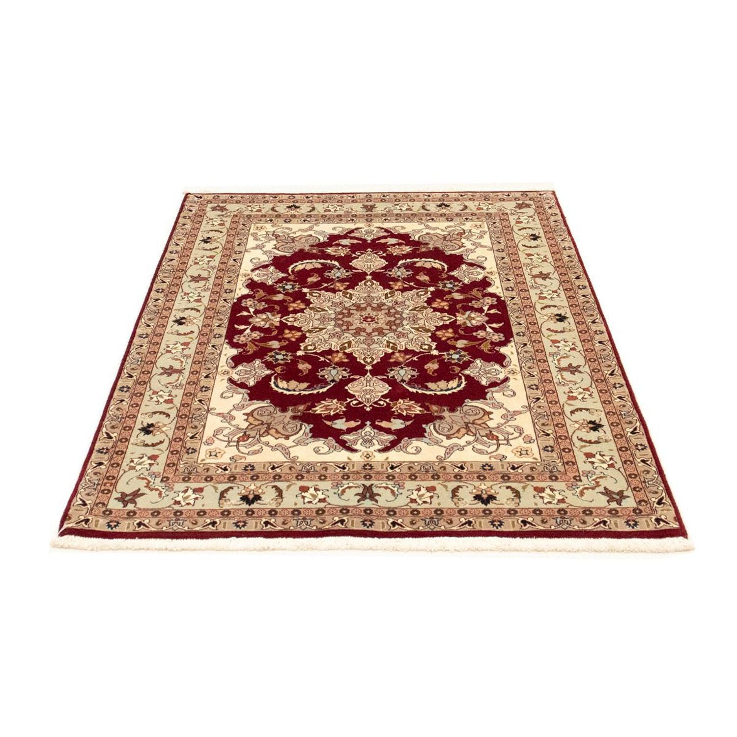 Tappeto Persero - Tabriz - Reale - 150 x 101 cm - rosso