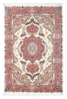Tappeto Persero - Tabriz - Reale - 88 x 60 cm - beige