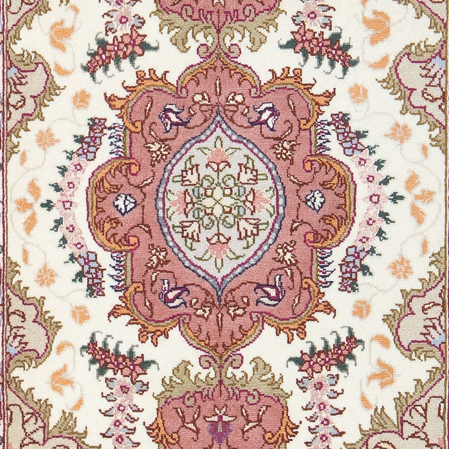 Tappeto Persero - Tabriz - Reale - 88 x 60 cm - beige