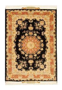 Tappeto Persero - Tabriz - Reale - 138 x 101 cm - nero