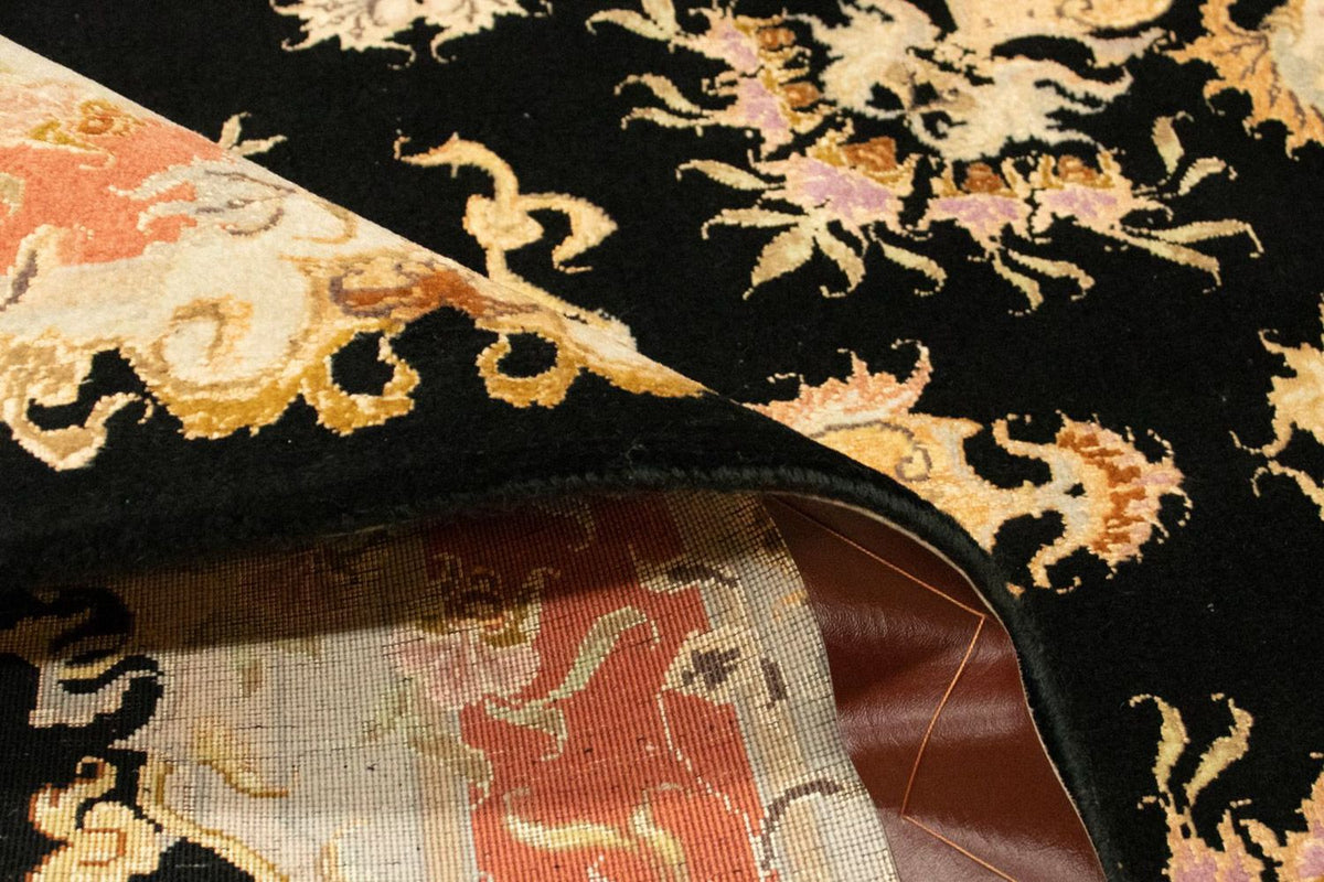 Tappeto Persero - Tabriz - Reale - 138 x 101 cm - nero