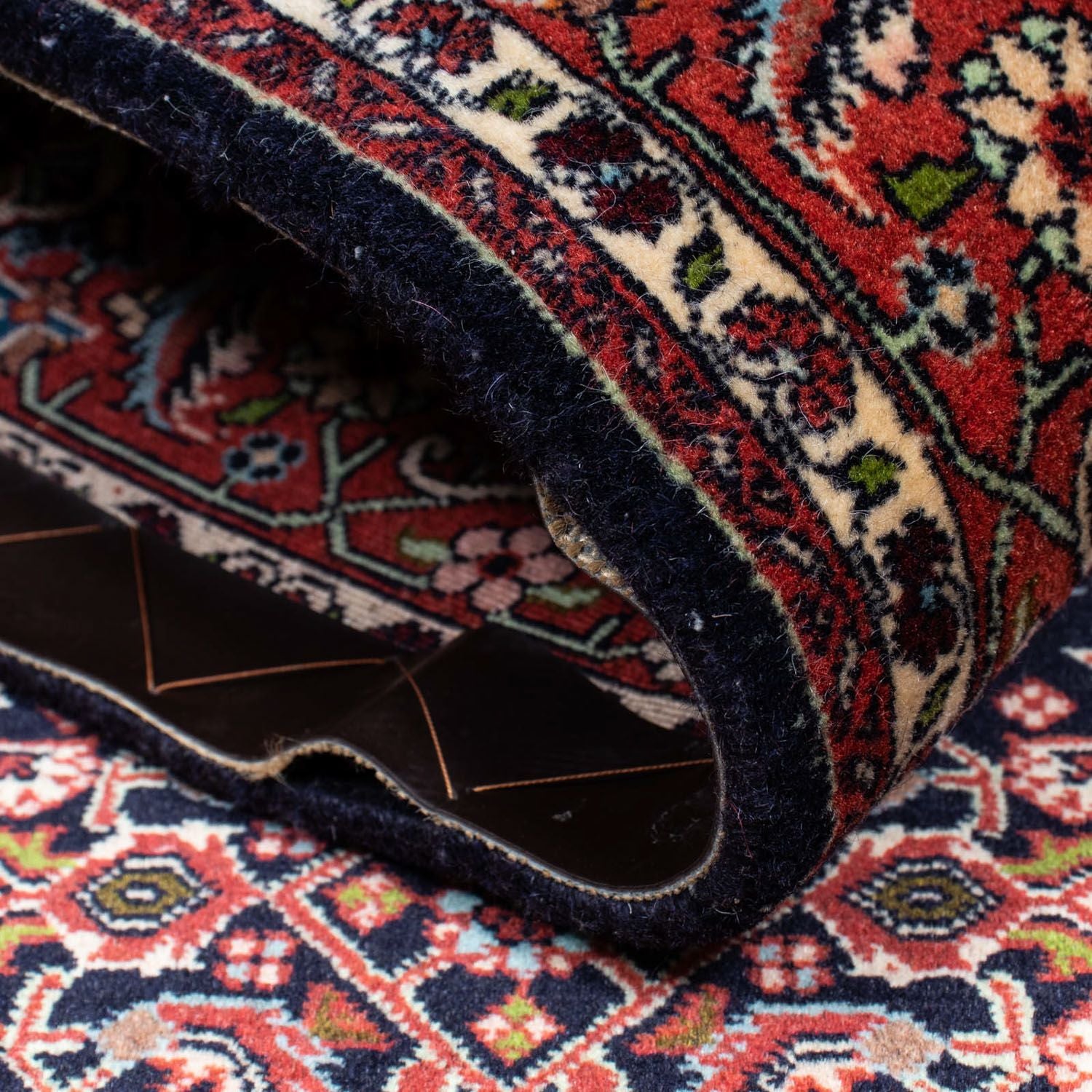 Tappeto Persero - Bidjar - 209 x 140 cm - blu scuro