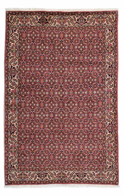 Bidjar - Zanjan Tappeto 140x215cm - Tappeto persiano - rosso