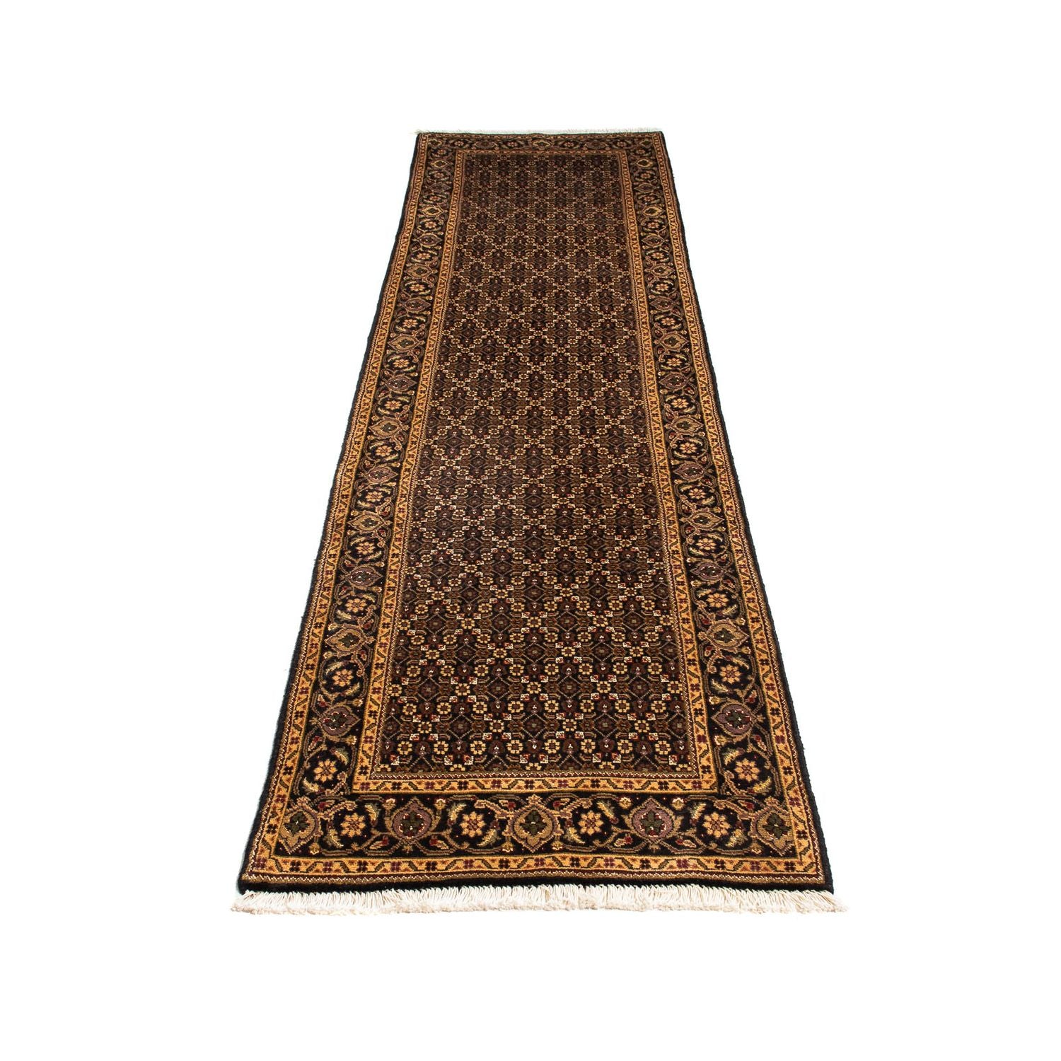Tappeto corsia Tappeto Persero - Tabriz - 295 x 68 cm - multicolore