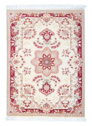 Tappeto Persero - Tabriz - Reale - 84 x 59 cm - beige