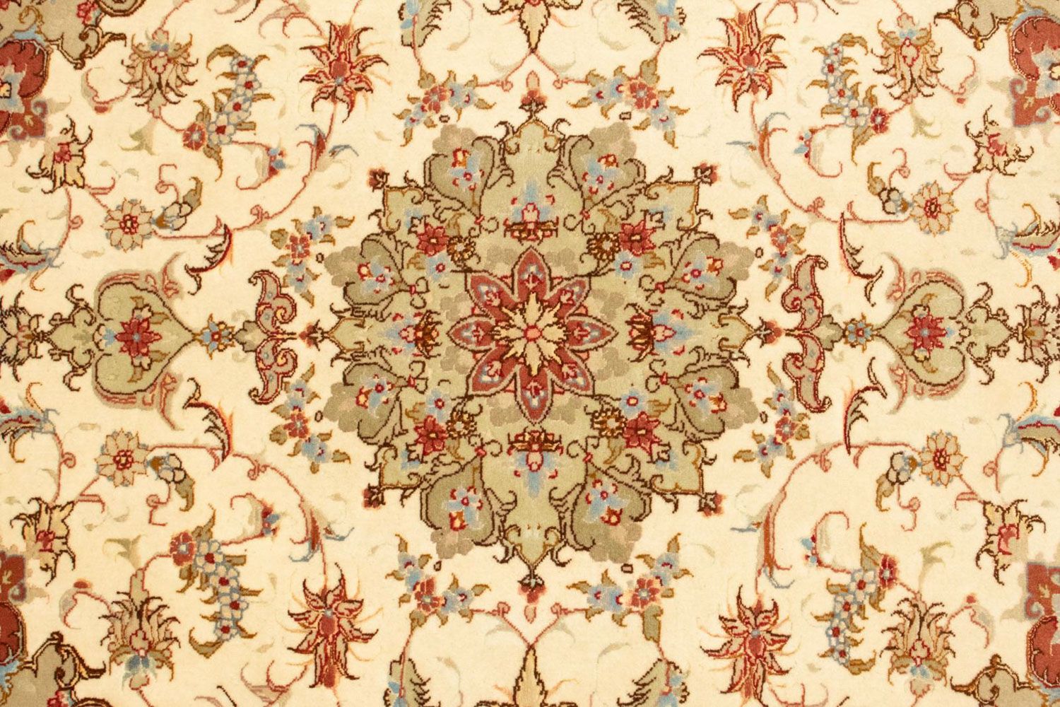 Tappeto Persero - Tabriz - Reale - 143 x 103 cm - beige