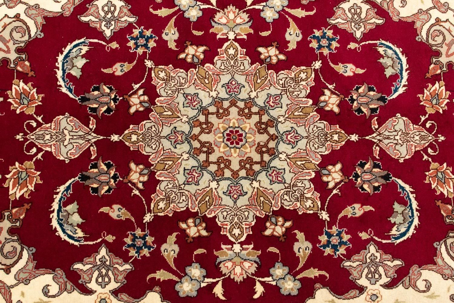 Tappeto Persero - Tabriz - Reale - 152 x 100 cm - rosso