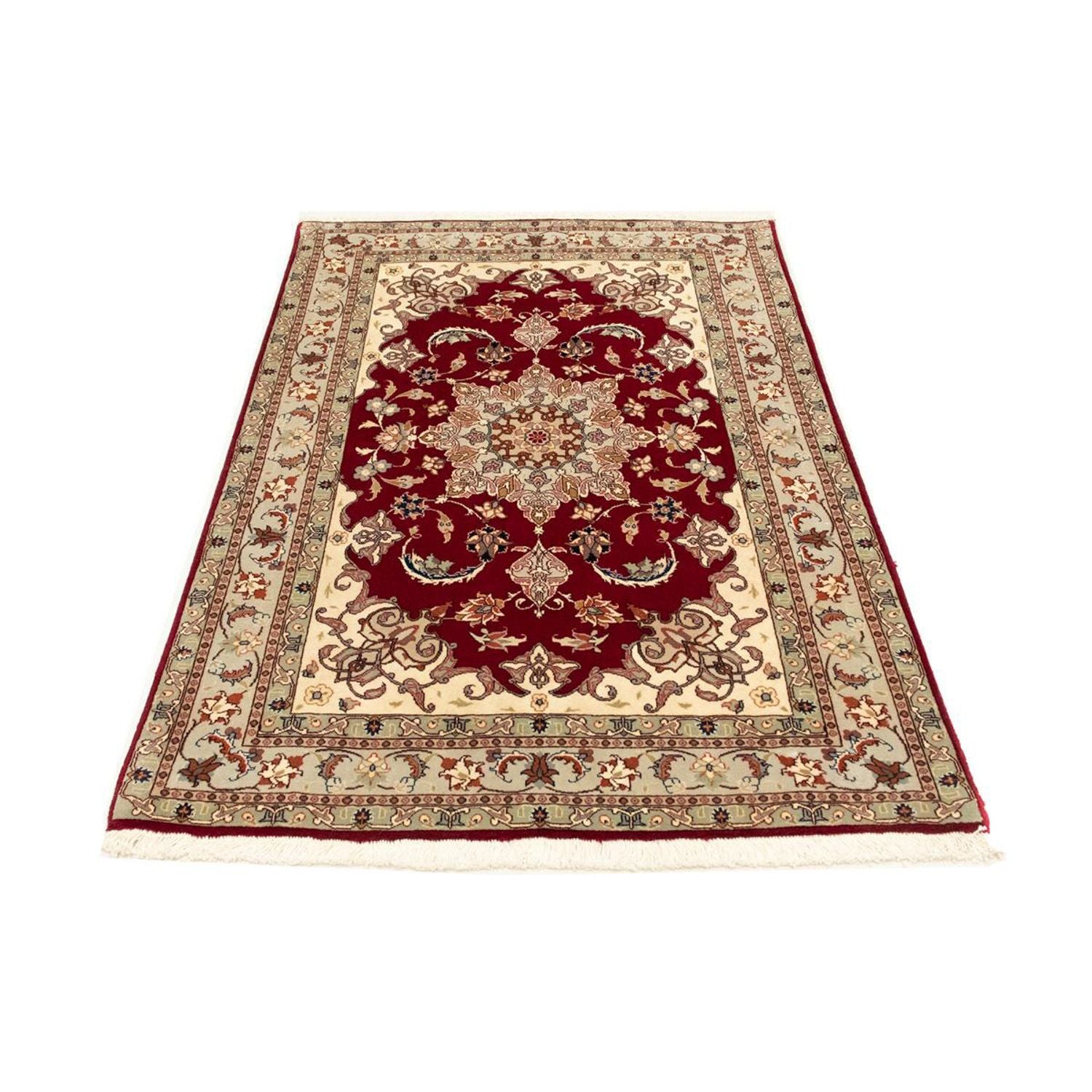 Tappeto Persero - Tabriz - Reale - 152 x 100 cm - rosso
