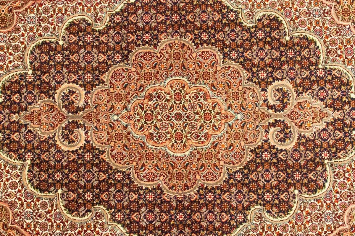 Tappeto Persero - Tabriz - Reale - 145 x 101 cm - nero