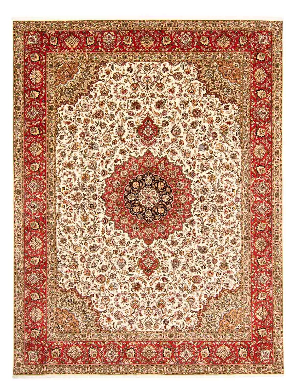 Tappeto Persero - Tabriz - Reale - 394 x 305 cm - rosso