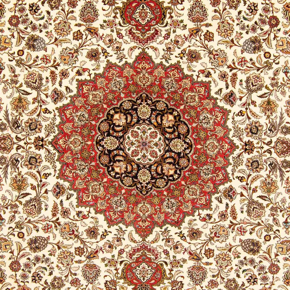 Tappeto Persero - Tabriz - Reale - 394 x 305 cm - rosso