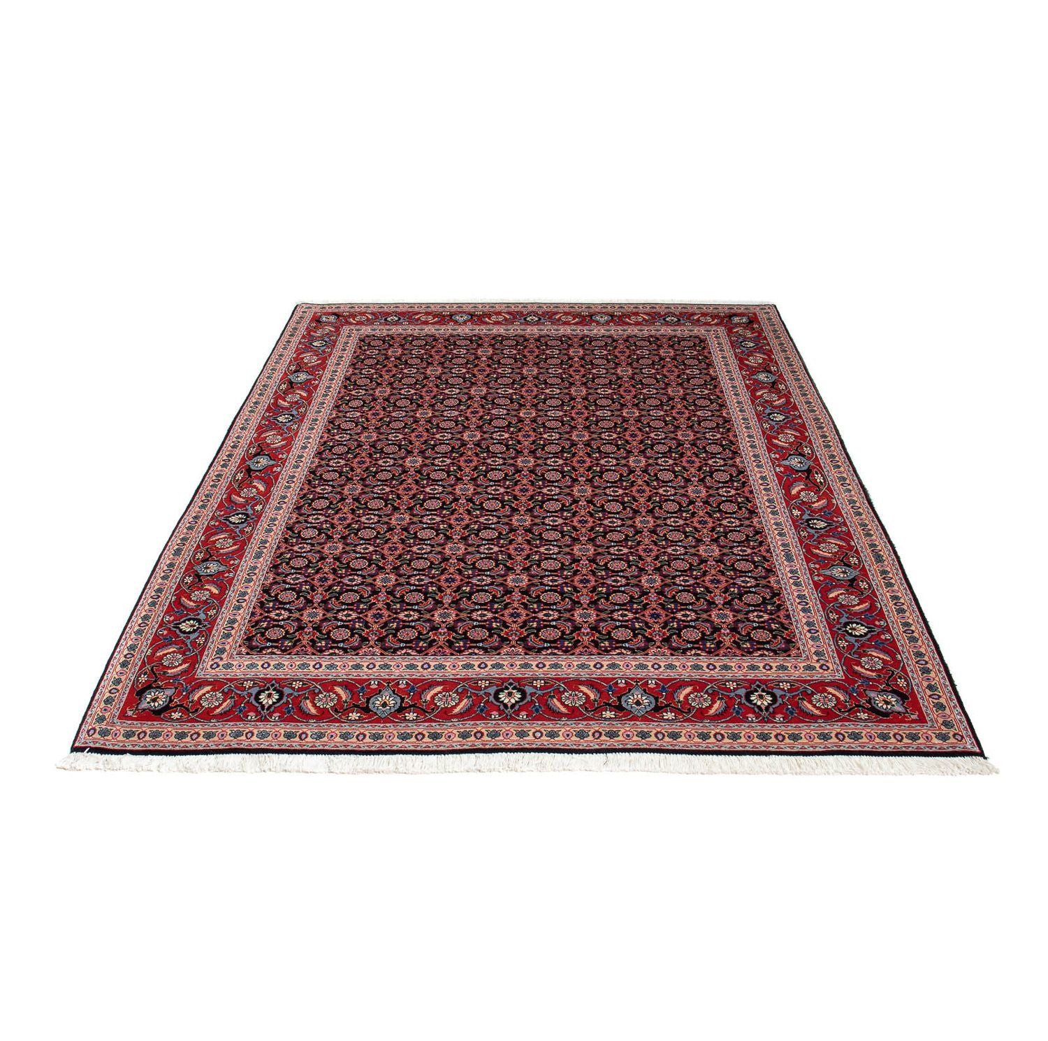 Tappeto Persero - Tabriz - 202 x 151 cm - rosso