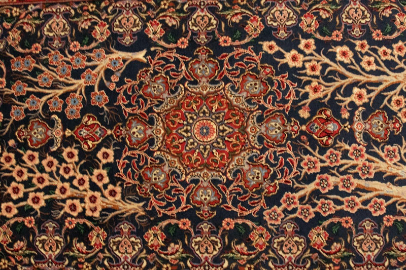 Tappeto Persero - Isfahan - Premio - 155 x 103 cm - nero