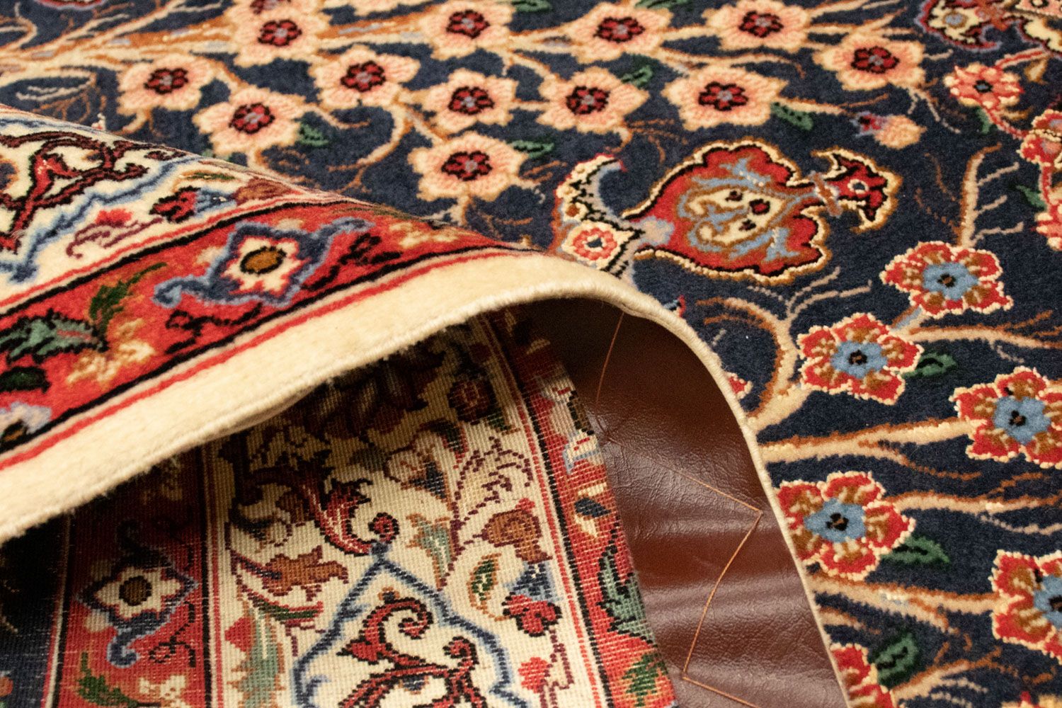 Tappeto Persero - Isfahan - Premio - 155 x 103 cm - nero