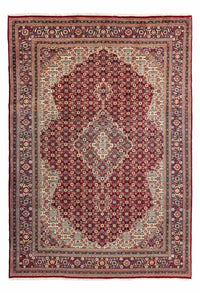 Tappeto Persero - Tabriz - Reale - 292 x 210 cm - rosso scuro