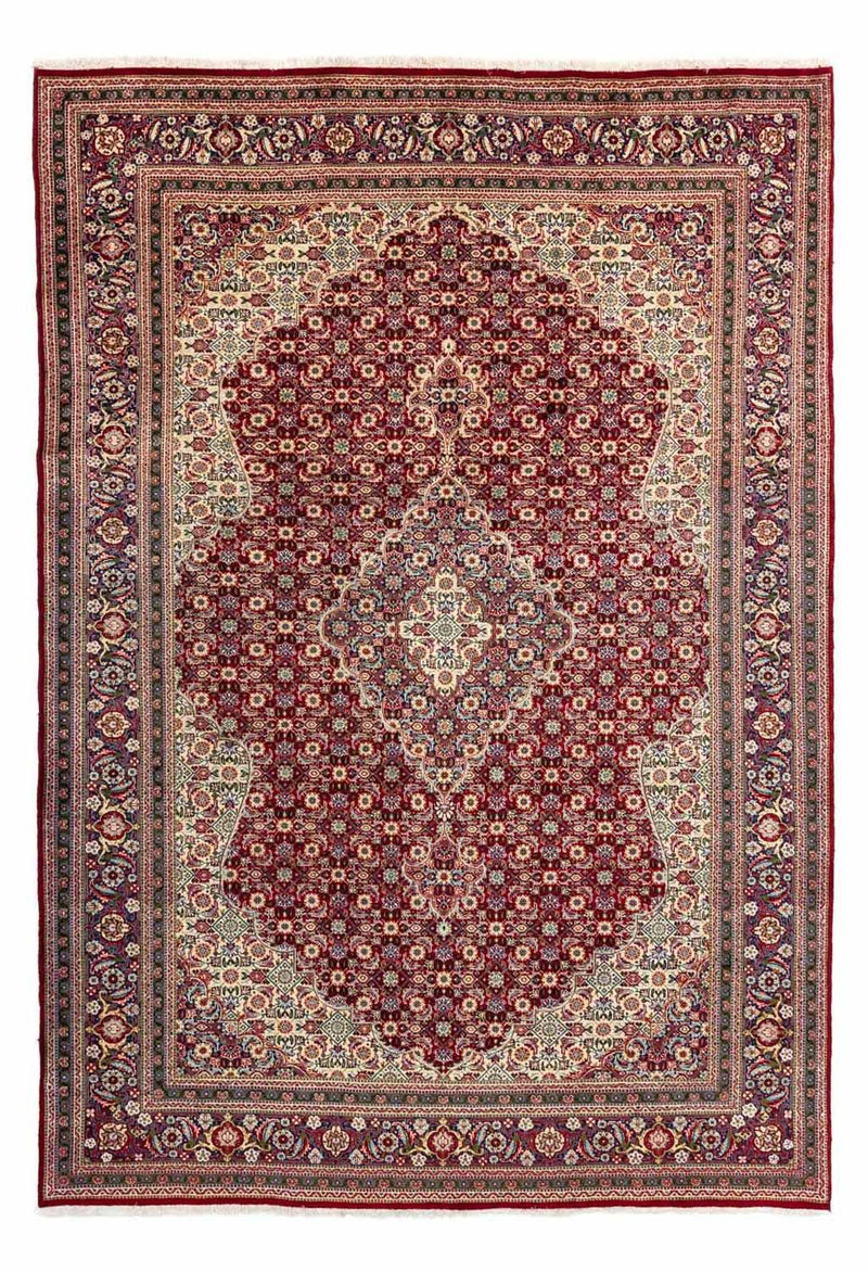Tappeto Persero - Tabriz - Reale - 292 x 210 cm - rosso scuro
