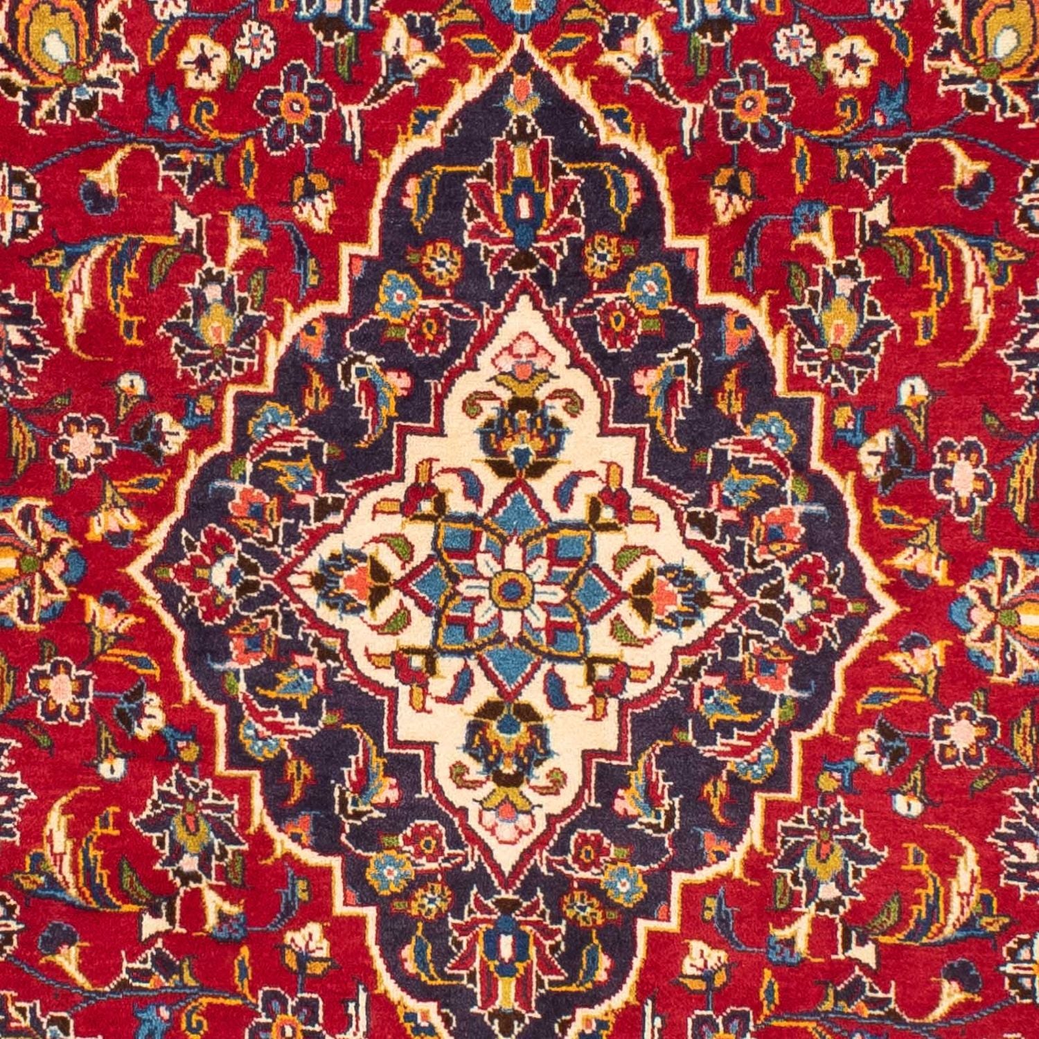 Tappeto Persero - Keshan - 226 x 137 cm - rosso