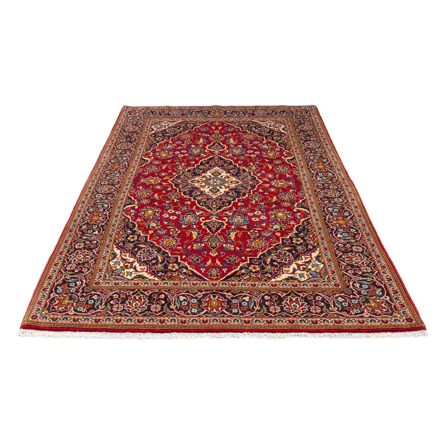 Tappeto Persero - Keshan - 226 x 137 cm - rosso