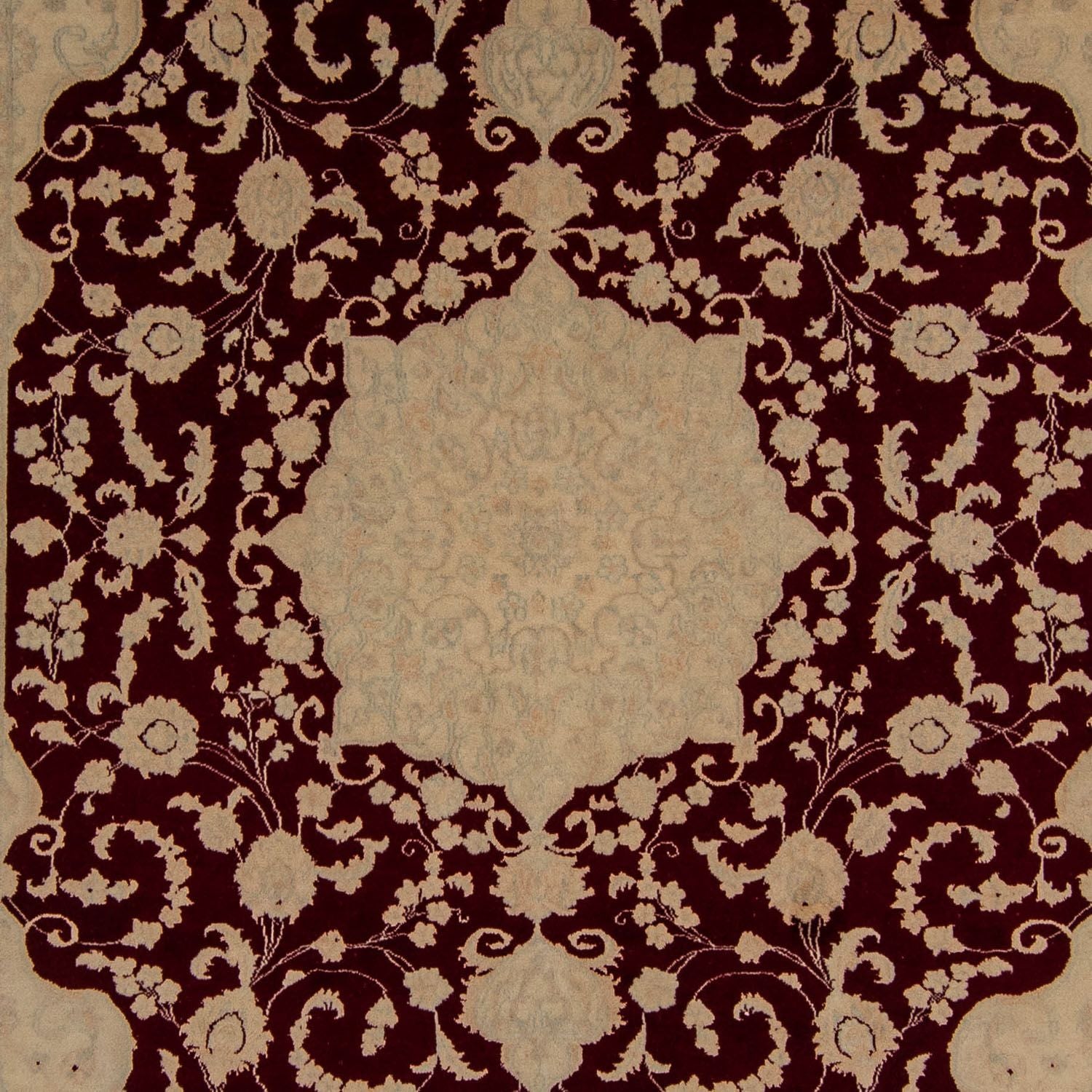 Tappeto Persero - Nain - 328 x 249 cm - rosso scuro
