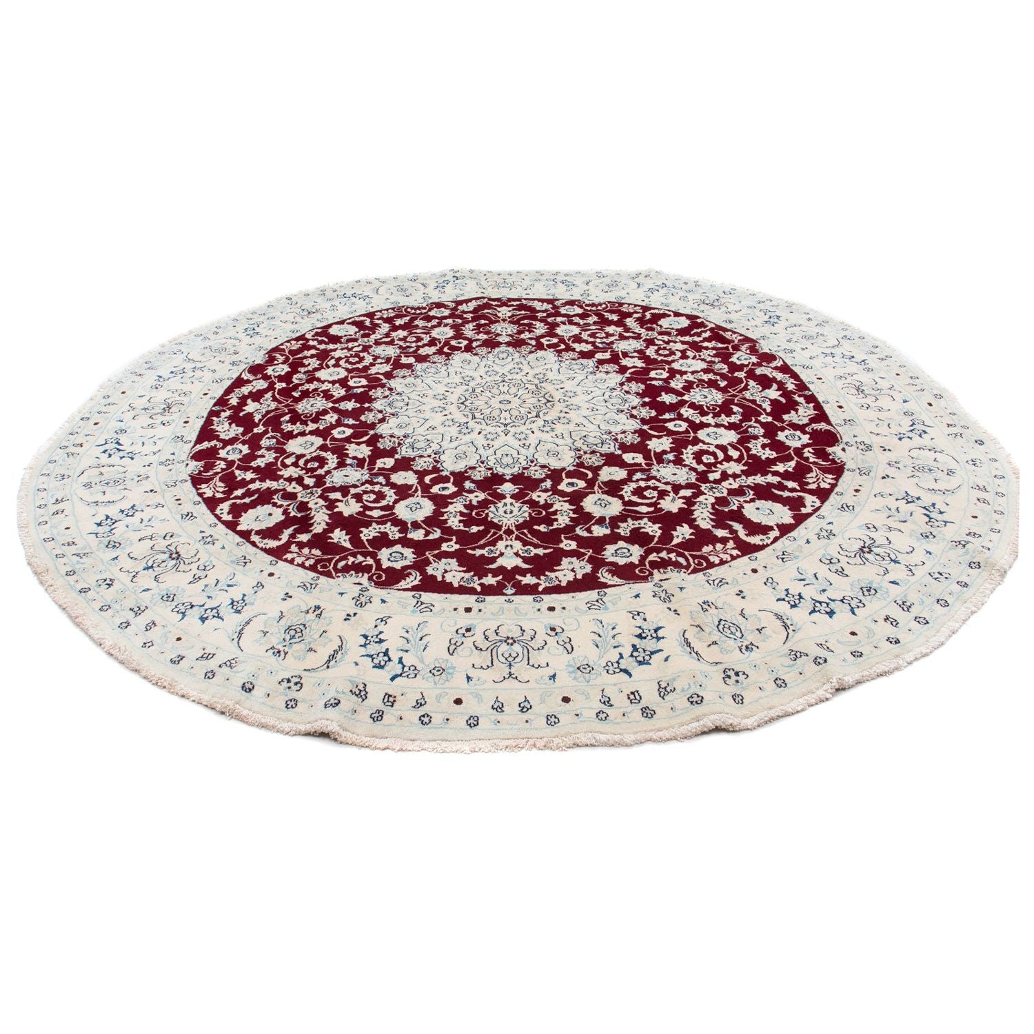 Tappeto Persero - Nain rotondo  - 300 x 300 cm - rosso scuro