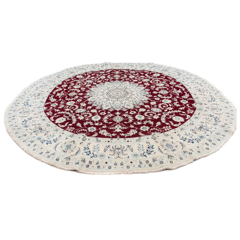 Tappeto Persero - Nain rotondo  - 300 x 300 cm - rosso scuro