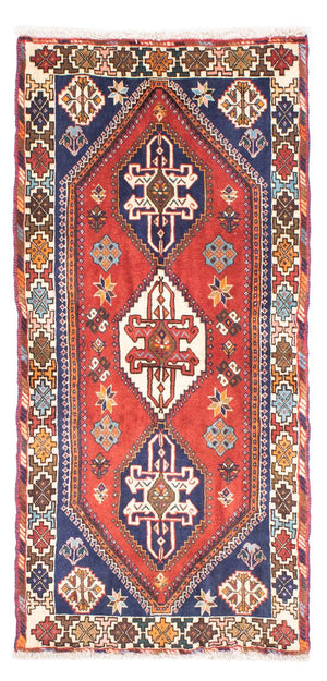 Tappeto corsia Tappeto Persero - Nomade - 159 x 76 cm - rosso scuro